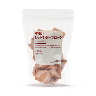 【預購】日本限定 MUJI 無印良品 不規則雪松木塊(附砂紙)