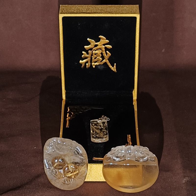 鈦金 板鈦 鈦金花 米字花 鈦金絲 貔貅 龍 吊墜