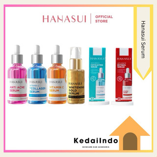 HANASUI Serum Collagen Vitamin C Gold Serum Wajah Acne ORI