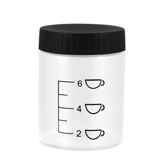 【原廠配件】中華豪井電動咖啡研磨機 ZHEG-C02-30S玻璃儲粉杯(不含黑色上蓋/粉末槽蓋) 玻璃杯