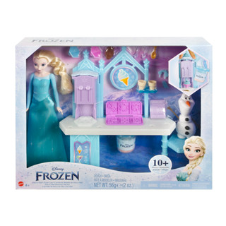 玩具研究中心 現貨 美泰兒 MATTEL 迪士尼冰雪奇緣-艾莎與朋友冰淇淋組