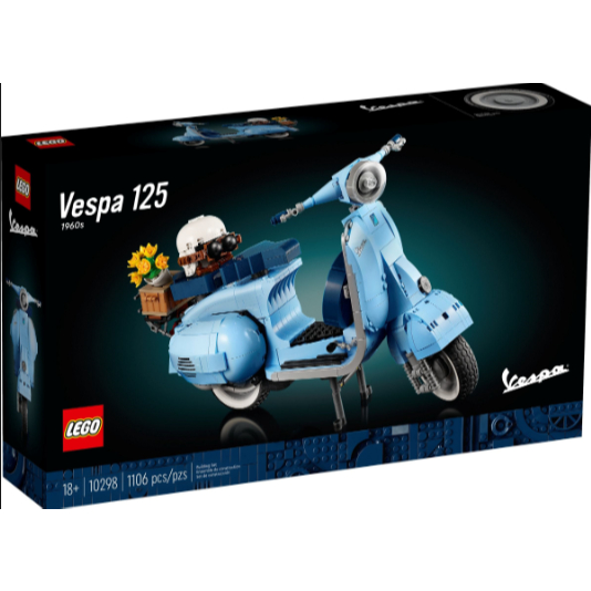 LEGO Icons系列  10298 偉士牌125