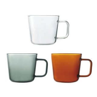【好玻GOODGLAS】錐形單層把手玻璃杯-共3色《屋外生活》玻璃杯 水杯 飲料杯 馬克杯 杯