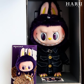 米蘭時裝周限定 POPMART 泡泡瑪特 THE MONSTER LABUBU 拉布布 小米蘭 毛絨 搪膠臉 玩具 公仔