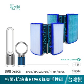 怡悅 抗病毒 HEPA 濾網 適用 Dyson TP04/TP05/DP04/HP04/HP05 空氣清淨機