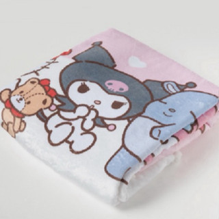 𝐜𝐡𝐮𝐫𝐚｜現貨｜酷洛米 美樂蒂 Hello kitty中壢SOGO週慶來店禮Sanrio愛擁抱雙層厚絨毛毯