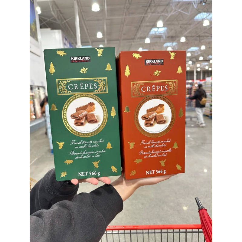 (預購) 美國好市多 CREPE 巧克力薄脆餅 - 11月底出貨 貨源美國