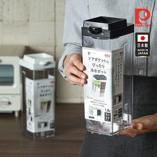 【臺灣現貨 附發票】日本製 PEARL LIFE 冷水壺 1.1L 1.8L 2.5L 方型可橫放冷水壺 水壺 冰水壺