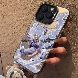 航海王 五檔尼卡魯夫 蘋果 15 Pro 手機殼 iPhone14 13 12 11 Pro Max XS XR 保護殼