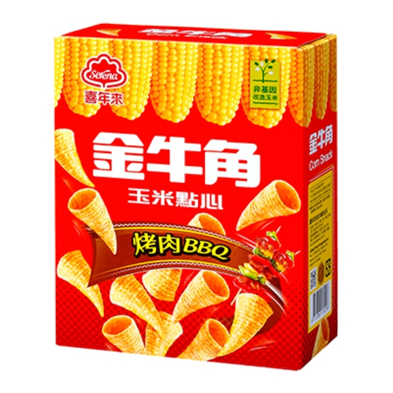 【喜年來】金牛角-烤肉風味35G(1包入)