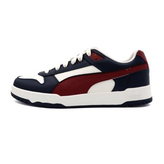 Puma RBD Game Low 米藍紅 皮革 復古 平底 休閒鞋 男女款 B5691【新竹皇家38637339】