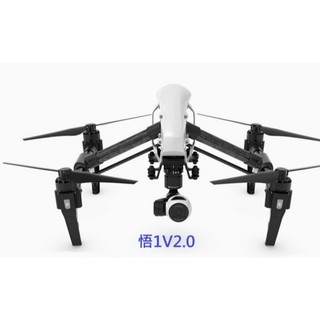 二手DJI1 2-15KG 術科考試機 Dji 悟1 inspire 一控一主機配 X3雲台鏡頭 2顆電池