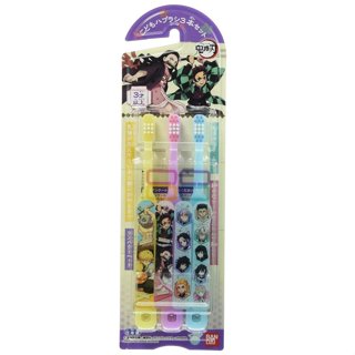 BANDAI 幼兒 / 兒童牙刷 3入 【樂購RAGO】 附刷柄+名字保護貼紙 日本製