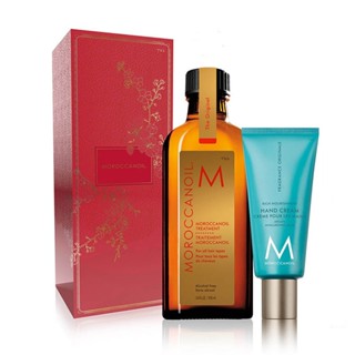 MOROCCANOIL摩洛哥優油限定版金囍禮盒(100ml優油+40ml護手霜) Vivo 薇朵