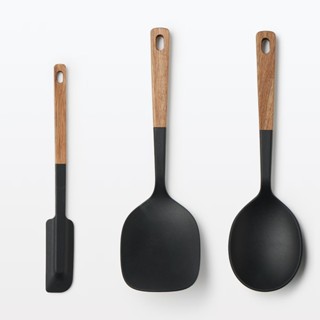 ❪ inn 現貨 日本限定 無印良品 MUJI 木柄矽膠抹刀 木柄矽膠鍋鏟 木柄矽膠調理匙 廚房調理器具