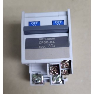 MITSUBISHI三菱 CP30-BA 2P型 30A 附補助AX 保護開關 迴路開關 迴路保護器