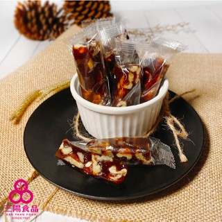 【三陽食品】臺灣南棗核桃糕250g(約19個) 核桃南棗糕 無化學澱粉 無防腐劑 年貨 蝦皮代開發票