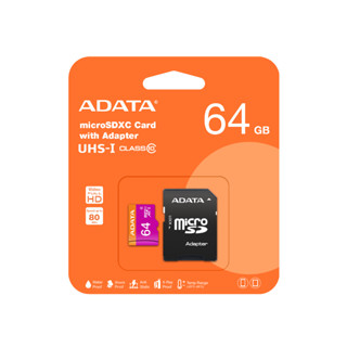 威剛 ADATA Premier Micro SDXC UHS-I Class10 64GB 終身保固