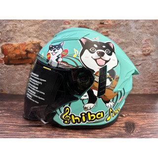新色上市 M2R VO-1 安全帽 3/4罩安全帽 柴犬 金屬排齒扣 加長鏡片 內藏墨鏡 耳機線孔