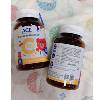 2026/03【ACE】SCIENCE機能Ｑ系列 西印度櫻桃C軟糖168g/(60顆)罐｜全素