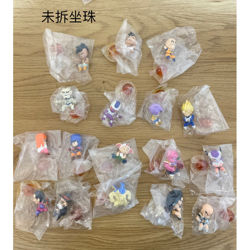 七龍珠 日版 老物 全新未拆 坐珠 拉蒂茲 克林 恐龍 龜仙人 桃白白 弗利沙 多多利亞 特南克斯 達爾 烏普 一星龍