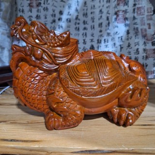 龍龜 花梨木 實木龍龜 化煞鎮宅