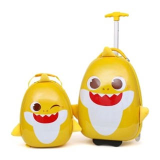 韓國代購🇰🇷預購/免運 pinkfong 碰碰狐 Babyshark 鯊魚寶寶 行李箱 後揹包 拉桿書包 揹包