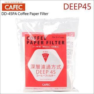 CAFEC 日本三洋 深層濾紙 CAFEC DEEP 45 深層過濾 三洋產業 漂白 錐形