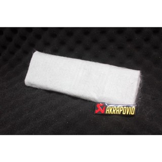 AKRAPOVIC蠍子 原廠消音棉 排氣管消音棉 頂級鋼絲棉 符合法規 30cmx30cm 驗車消音棉 耐高溫棉 吸音