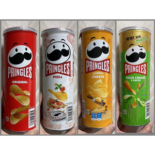 現貨當天出-品客洋芋片102g 罐裝 Pringles 原味洋芋片 碳烤BBQ洋芋片 披薩洋芋片 起司洋芋片 桶裝洋芋片