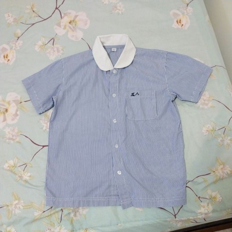 及人小學 制服短袖襯衫 女版