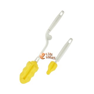 玟玟 新品上市 Simba 小獅王辛巴 SW1468 超柔無垢海綿旋轉奶瓶刷，360°省力旋轉把手，另售替換海棉