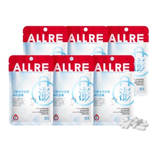 【ALLRE 歐瑞生醫】水光玻尿酸美容膠囊 (30粒/袋)6袋組
