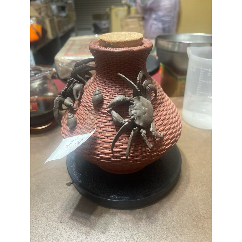 陳年紫砂甕（聚寶甕范漢忠作品）