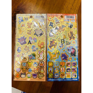 精靈寶可夢 燙金貼紙 精美貼紙組