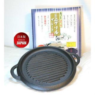 IKENAGA~日本製造~池永~南部鐵器~985079~18cm~燒烤鐵盤~厚 0.4cm~超取免運~