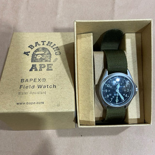 A BATHING APE BAPE BAPEX FIELD 手錶