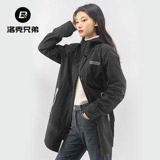 ROCKBROS洛克兄弟旗艦店 加長雨衣 男女款雨衣 自行車騎行雨衣 機車騎行雨衣 電瓶車壓膠防水防風泳衣 騎行雨衣