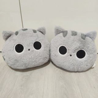 大眼貓咪大頭喵喵抱枕