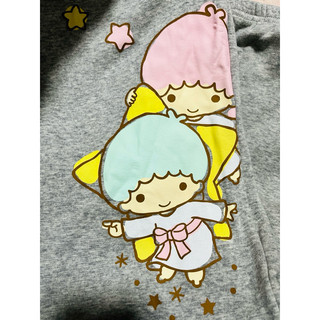 🌟正品🌟三麗鷗 雙子星 Little twin stars 休閒保暖 微剪標‼️長褲🩷kiki & Lala 灰色運動褲