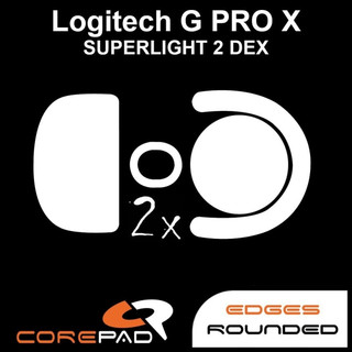 德國 Corepad｜Logitech G PRO X Superlight 2 DEX (非GPX2) 人體工學｜鼠貼