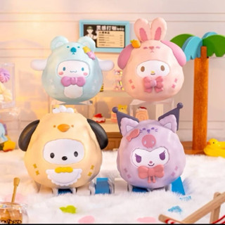 現貨✅全新 正版 臺灣代理 《蝦皮代開發票🧾》 Sanrio-小動物不倒翁桌面公仔(盲盒) 隨機出貨一款 三麗鷗