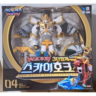 MJCC☆韓國正版 旋風騎士 機甲超獸王 GM04 白鷹王 機器人 機器戰士 TOBOT 戰隊 變形金剛 全新品