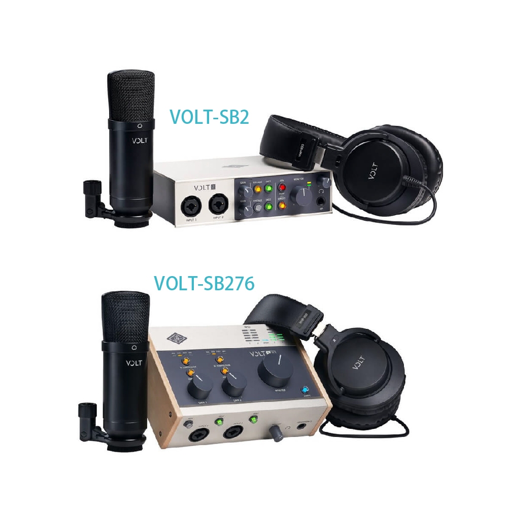 Universal Audio / Volt Studio Pack系列 USB-C宅錄套組(iOS可用)(VoltSB
