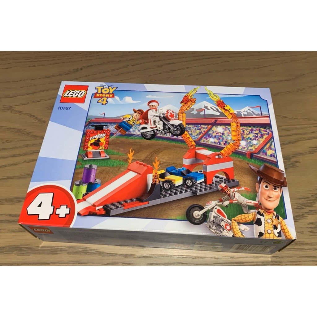 樂高 LEGO 10767 Toy Story.胡迪警長 卡蹦公爵 飛車特技 跳火圈