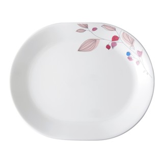 【美國康寧 CORELLE】嫣紅微風12.25吋腰子盤