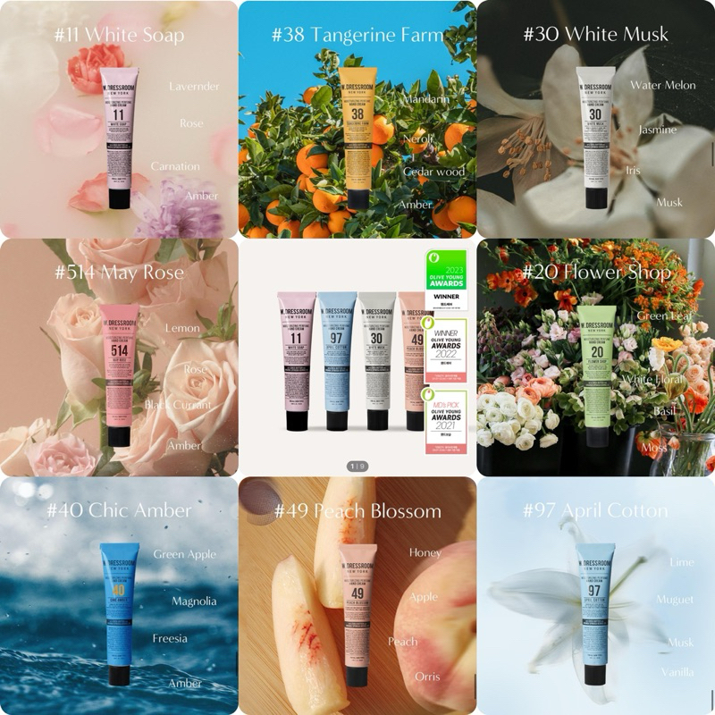 ✈️OaNa韓國代購🇰🇷韓國 W.DRESSROOM 新款 50ml  潤澤香水護手霜  保濕 滋潤 護手霜 保濕護手霜