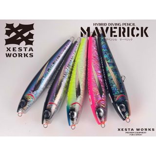 【渥克釣具】XESTA WORKS MAVERICK 船拋 鉛筆 GT 鮪魚