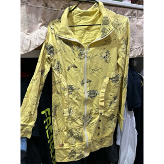 二手E -WEAR 出清 印花圖騰logo長版造型小外套