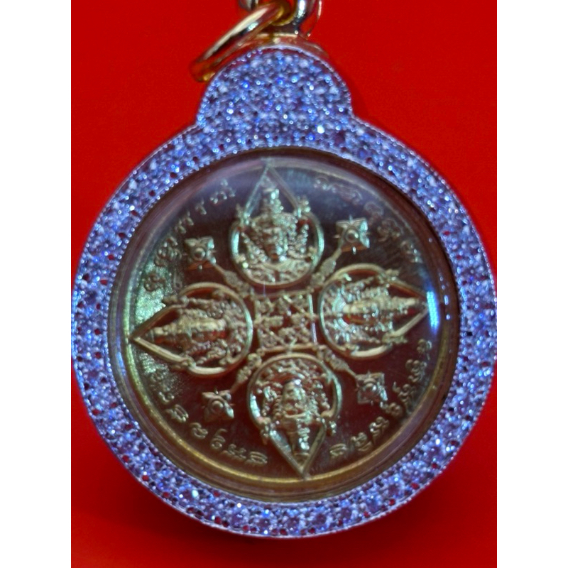 瓦可農寺 2566 托尼賈168四面神 泰國拳王托尼賈 X 王嘉爾 3K金幣版本 七彩工藝